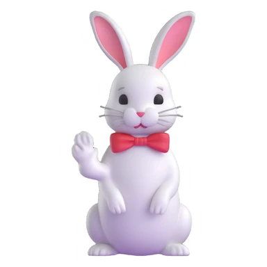 White Rabbit from Alice in Wonderland sticker