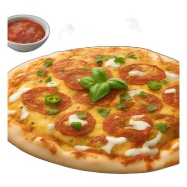 Lahmacun mit Käse sticker