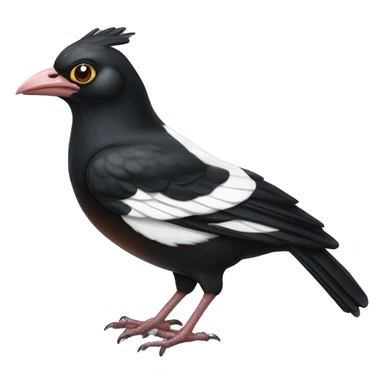 Magpie bacon sticker