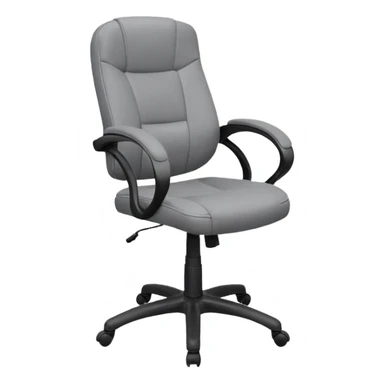 swivel office gry colour chair sticker