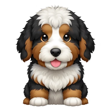 Bernedoodle sticker