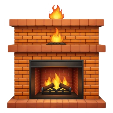 fireplace sticker