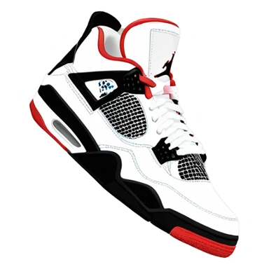Nike Jordan 4s sticker