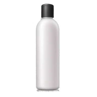 labelled bottle of hair conditioner sticker