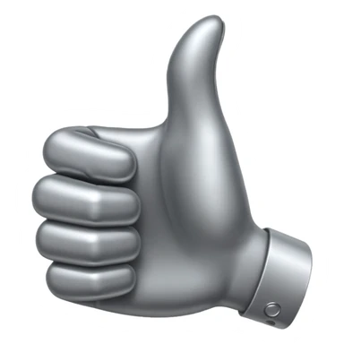 super long thumbs up emoij  sticker
