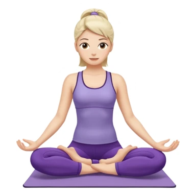 girl pilates sticker