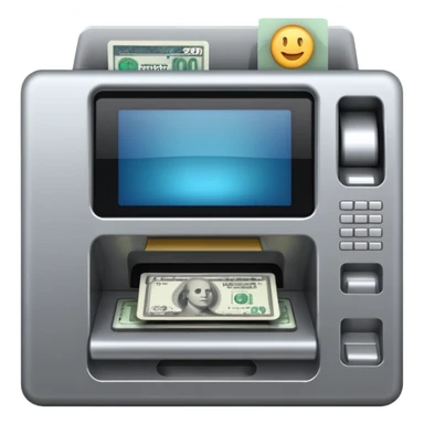 make a cash mashine 4k realistic sticker