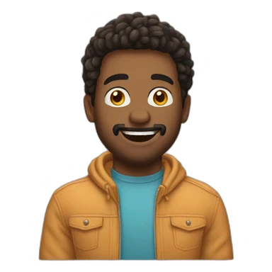 Des gens qui font la chenille sticker