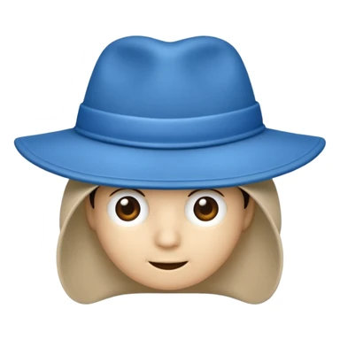 Mavi şapka  sticker