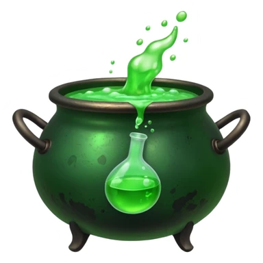 potion cauldron sticker