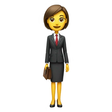 business man and business woman sticker