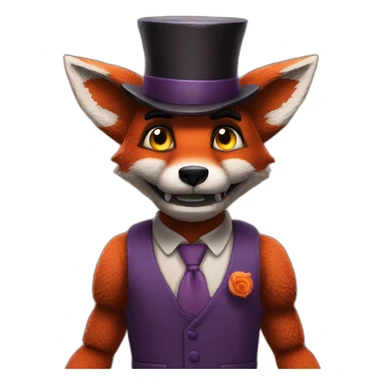 Foxy from five night at Freddy’s sticker