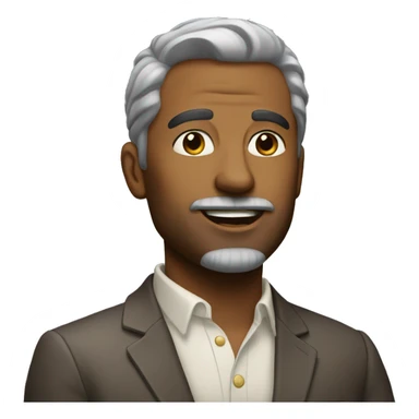  charismatic  man. sticker