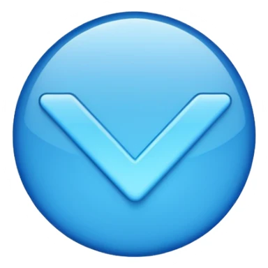 Create a instagram verified blue tick sticker