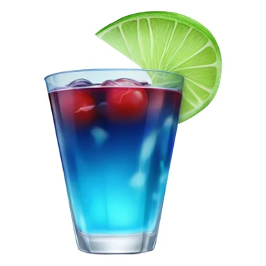 navi blue cocktail sticker