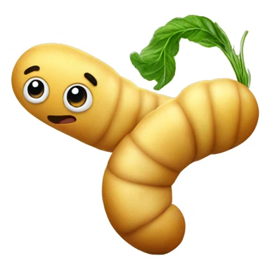 worm in potato sticker