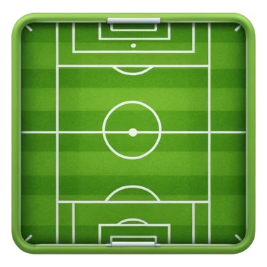 soccer field sticker