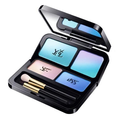 Make up kit ysl ocean design sticker