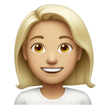 white mother smile happy sticker