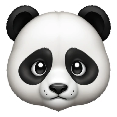 Sad panda sticker