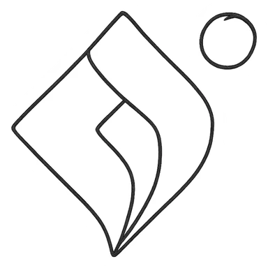 atlassian jira logo in a hand-drawn outlined style sticker
