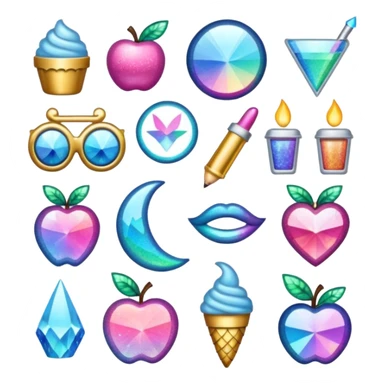 Fancy stickers glamur sticker