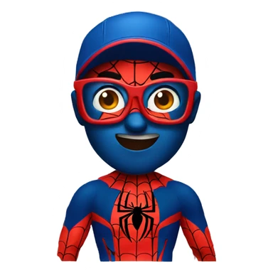 spiderman website builder sticker