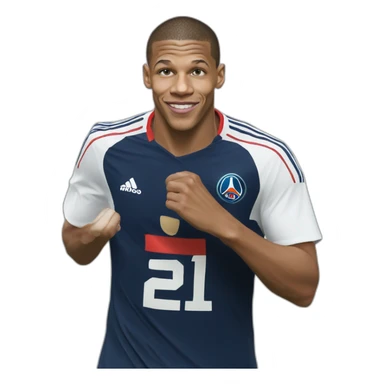 kilian Mbappé sticker