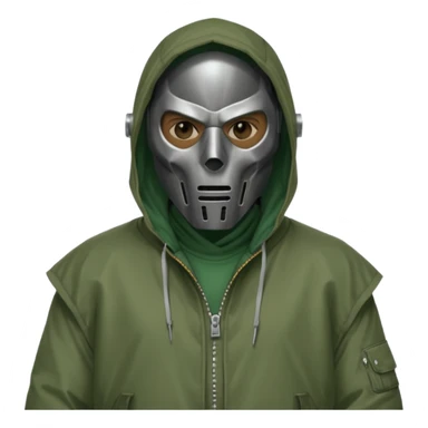 MF doom sticker