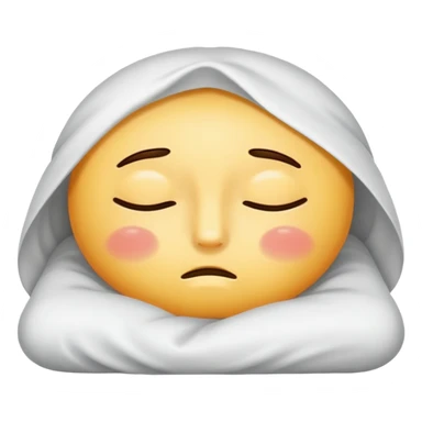Sleepy eyes emoji sticker