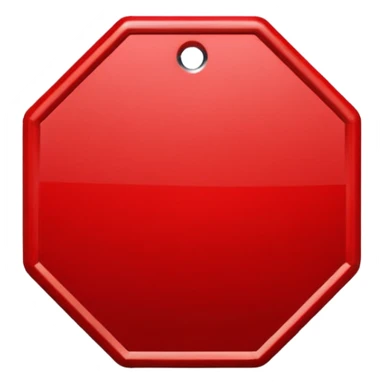 stop sign sticker