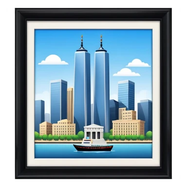 trade center sticker