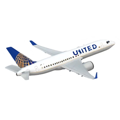 United airlines Boeing 757 sticker
