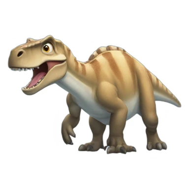 Ice age dino sticker