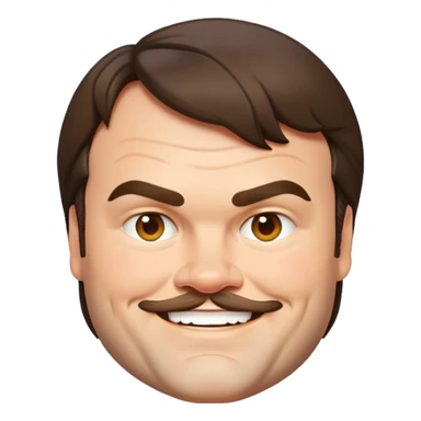 Jack black sticker