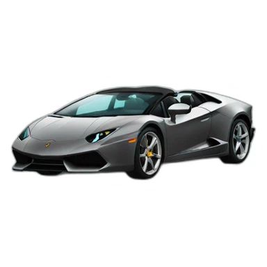 Car driving a lamborghini  sticker