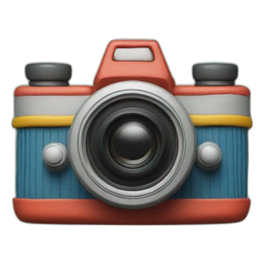 Plasticine Old Film Camera sticker