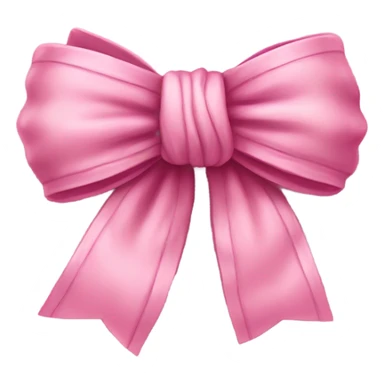 a cute pink bow sticker