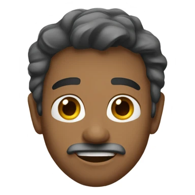 Коричневый пудель sticker