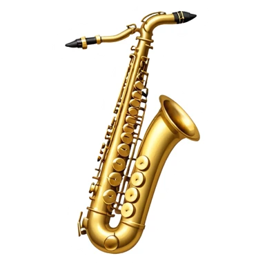 saxophone sticker