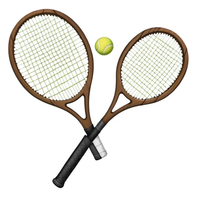 I would like an emote that represents the expression "a hole in the racket" sticker
