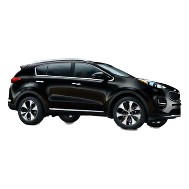 Kia Sportage 2017 black sticker