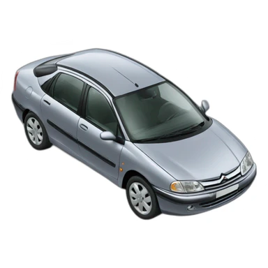 Citroën xsara grise sticker