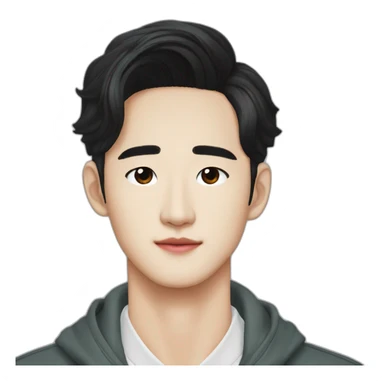 Kim Soo hyun from it’s ok to not be ok sticker