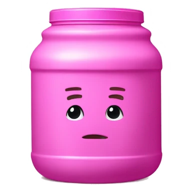 small impish man inside of a pepto bismol container sticker