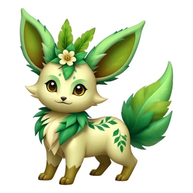 Shiny Exotic Sprigatito-Leafeon-Hybrid-Creature sticker