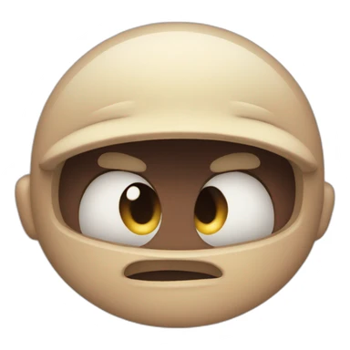 Angry boi fake smile  sticker