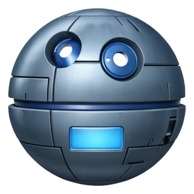 deathstar blueberry fruit berry machine sticker