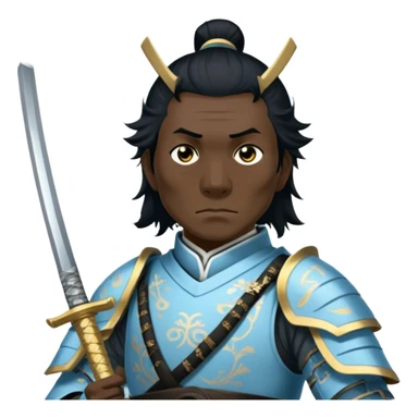 Elegant Samurai sticker