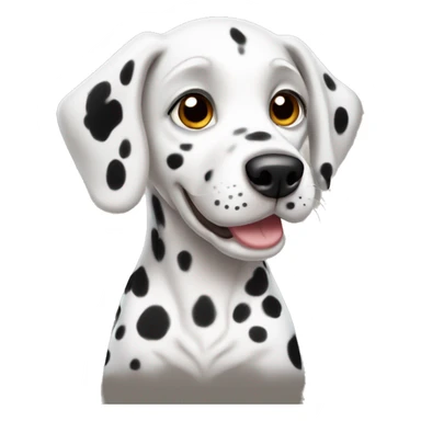 dalmatian puppy  sticker